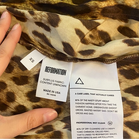 Reformation leopard dress - Picture 4 of 5